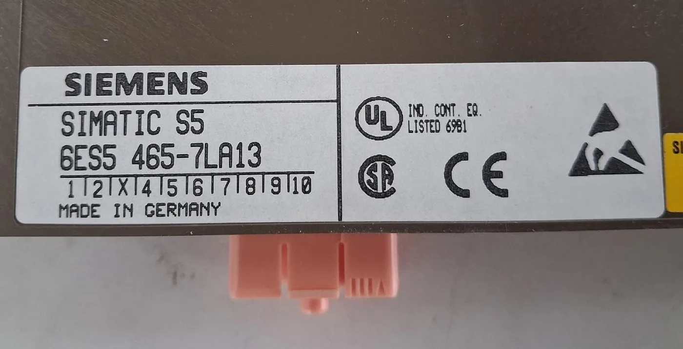 Siemens SIMATIC S5 6ES5 465-7LA13 Analog Input Module - 8