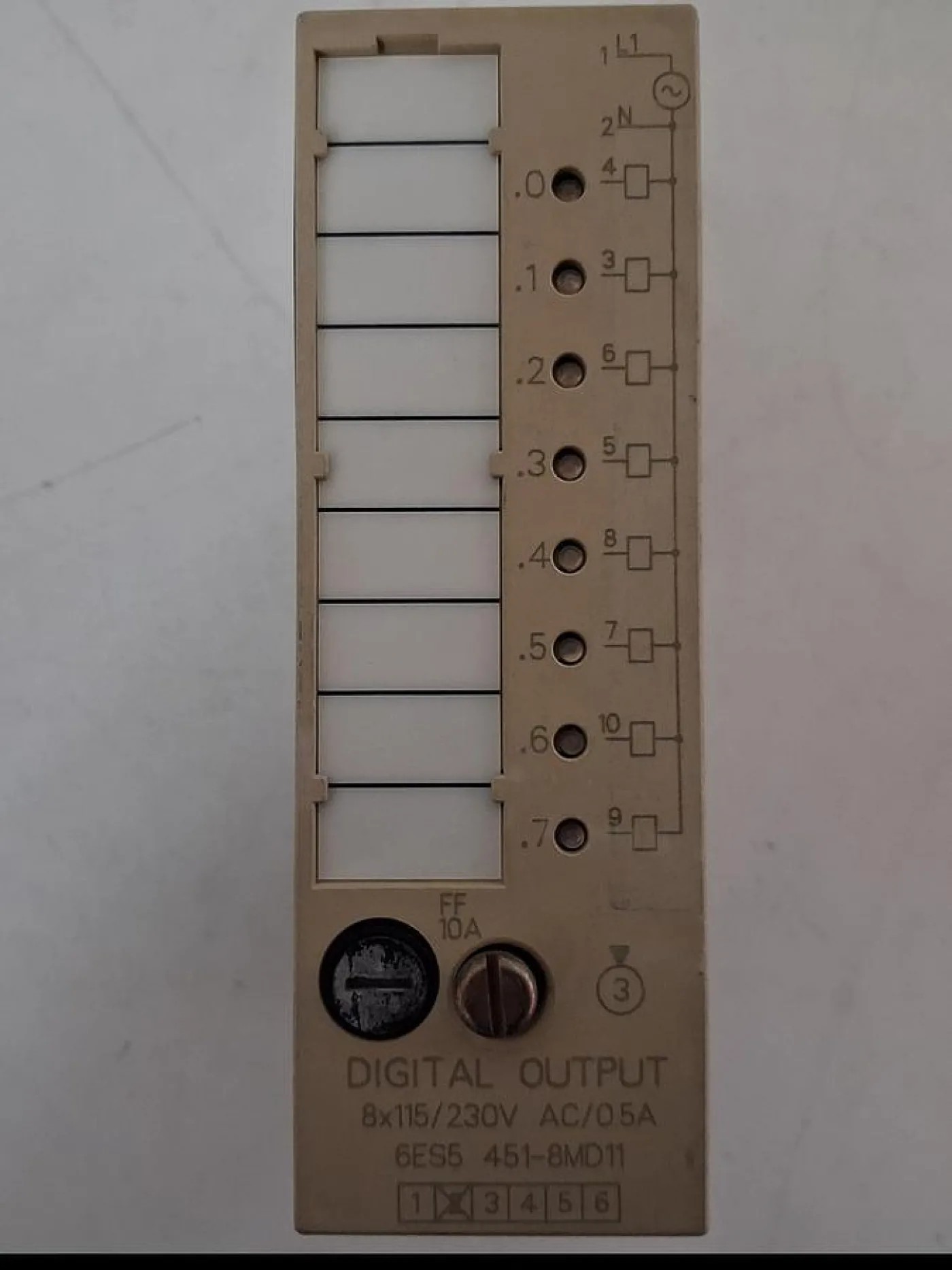 Siemens SIMATIC S5 6ES5 451-8MD11 Digital Output Module - 2
