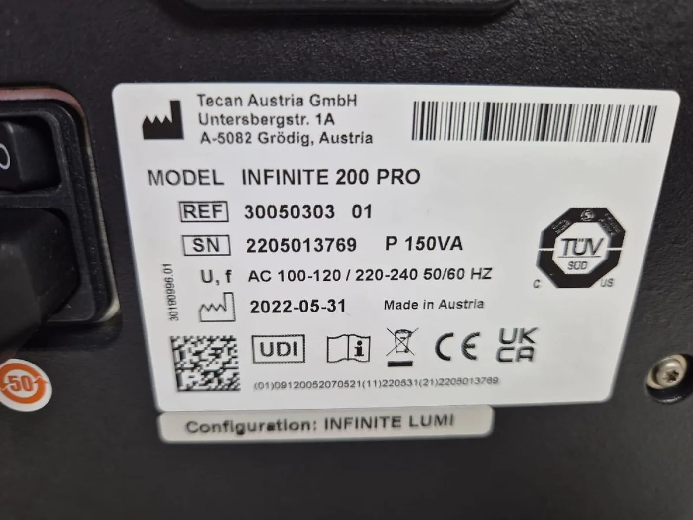 Tecan Infinite M200 Pro Microplate Reader - 6