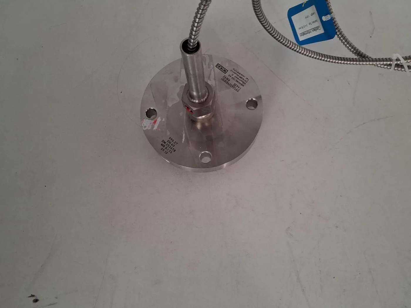 WIKA IUT-10 Druckmessumformer mit DN-40-Druckmittler - 4