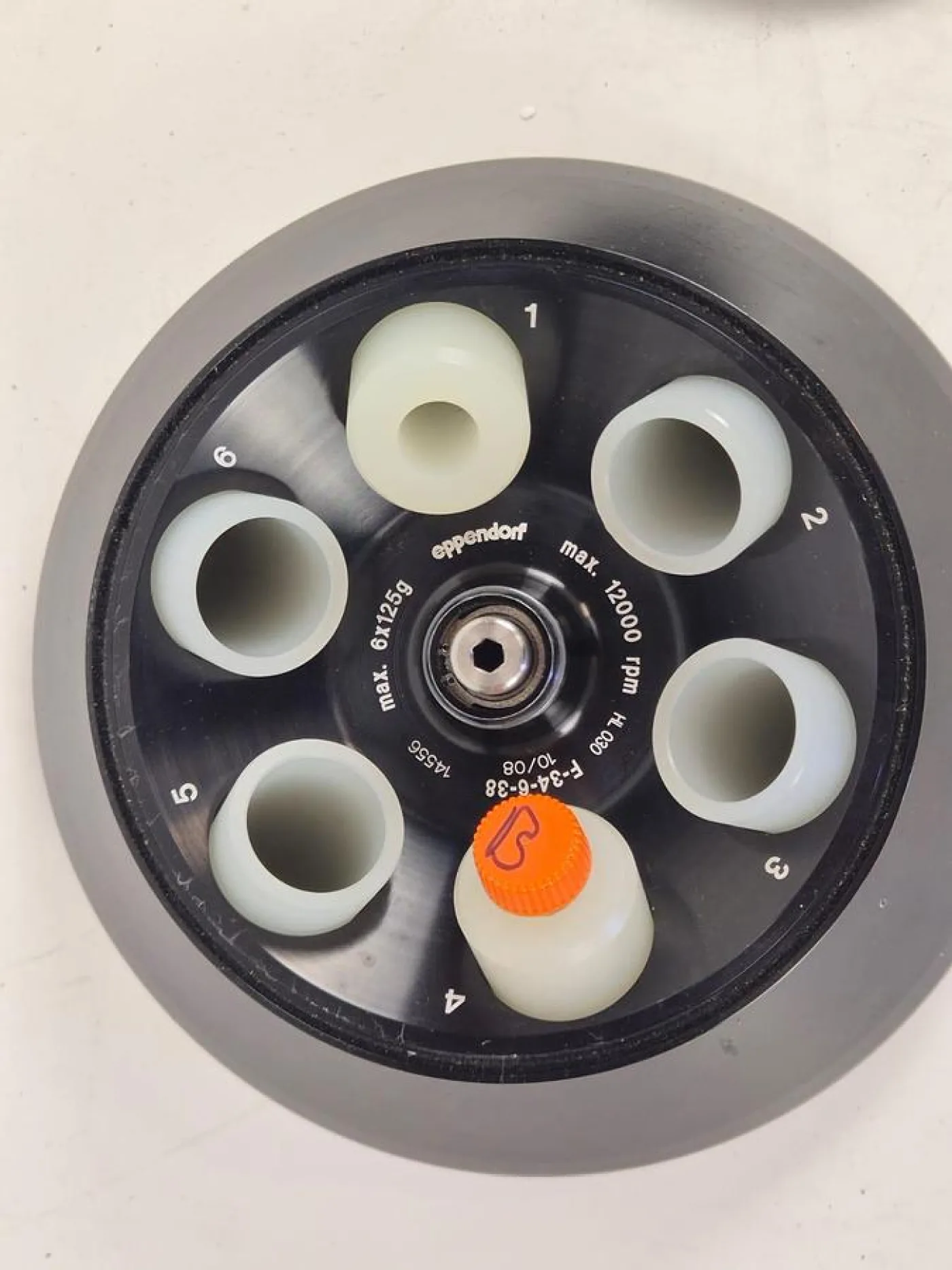 Eppendorf Fixed Angle Rotor FA-34-6-38 - 6