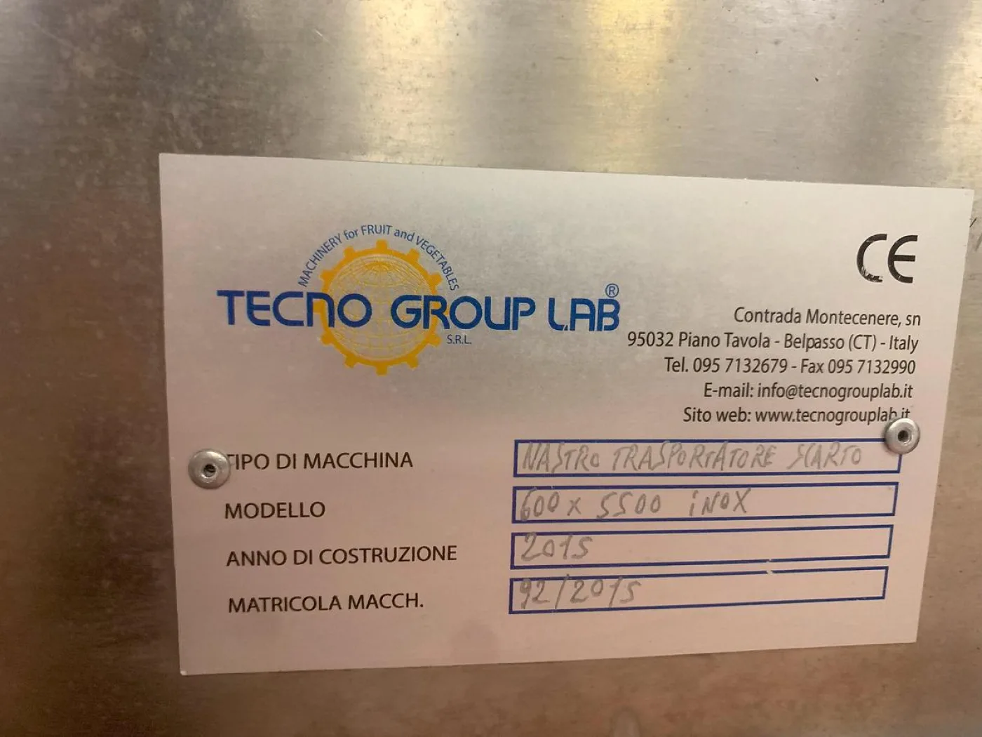 2015 TECNO GROUP LAB AL0873 - 6