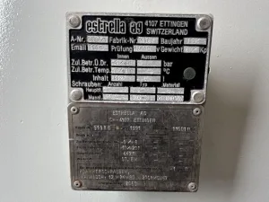 Estrella 4000 l - Pressure vessel