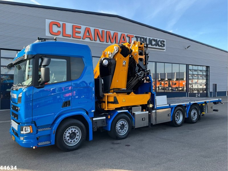 Scania R 540 Euro 6 Effer 100 Tonmeter laadkraan + Fly-Jib Just 39.720 km!