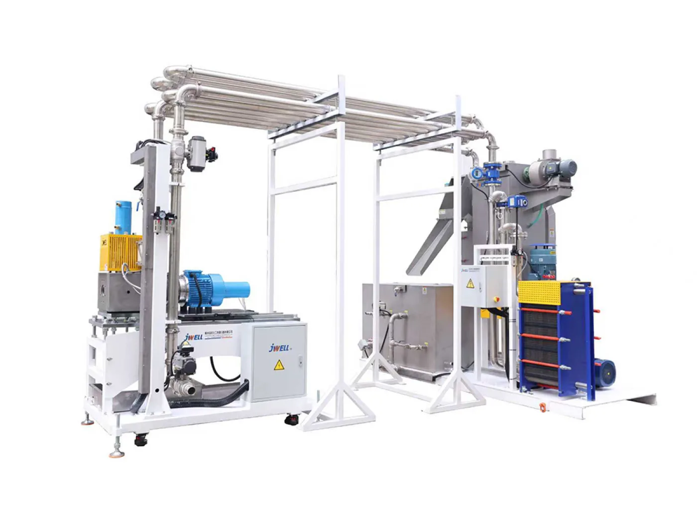 Underwater die face pelletizing system - 4