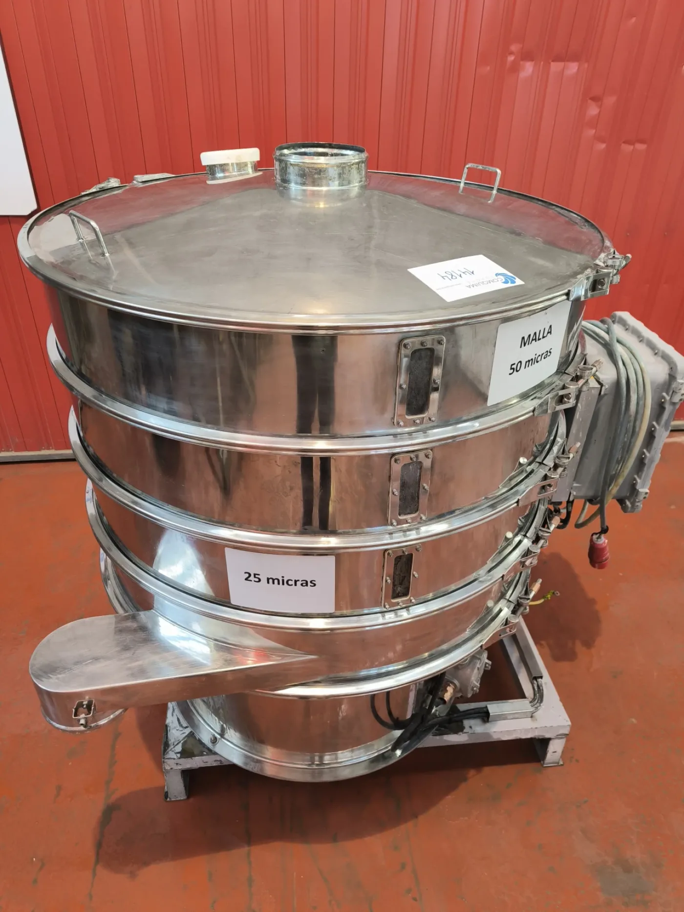 ATEX VIBRATORY SCREENER FOR LIQUIDS/SOLIDS FILTRA FTI1200 - 4