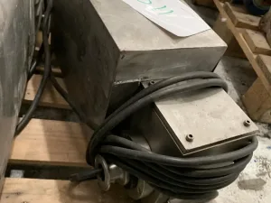 USED STAINLESS STEEL IMPELLER PUMP