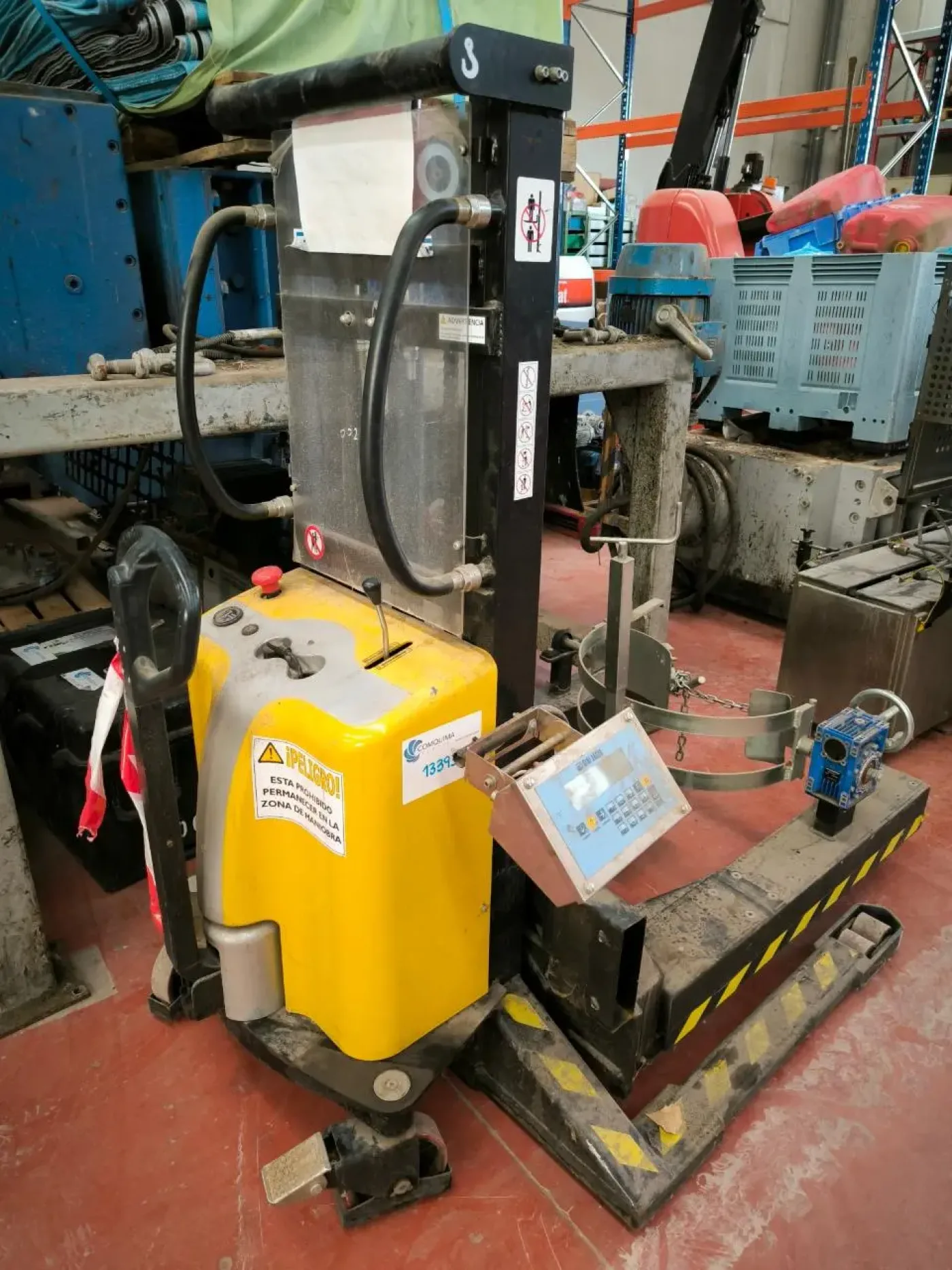 NOVODINAMICA 16007-BP SEMI-AUTOMATIC DRUM TURNER-STACKER - 6