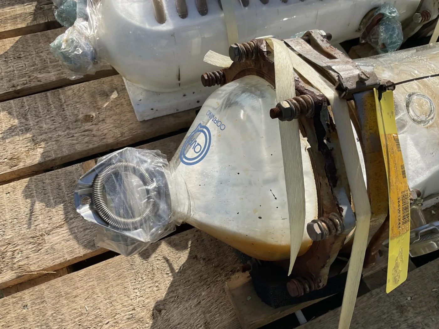 QVF Glasstechnik Glass spiral 1,5 m² - Shell and tube heat exchanger - 5