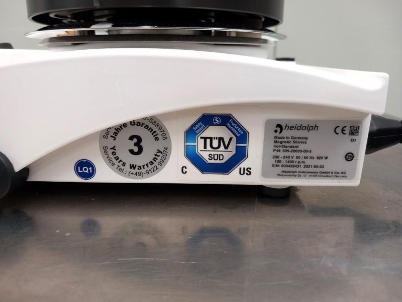 AGITATORE MAGNETICO CON PIASTRA RISCALDANTE – HEIDOLPH – MOD. MR HEI-STANDARD