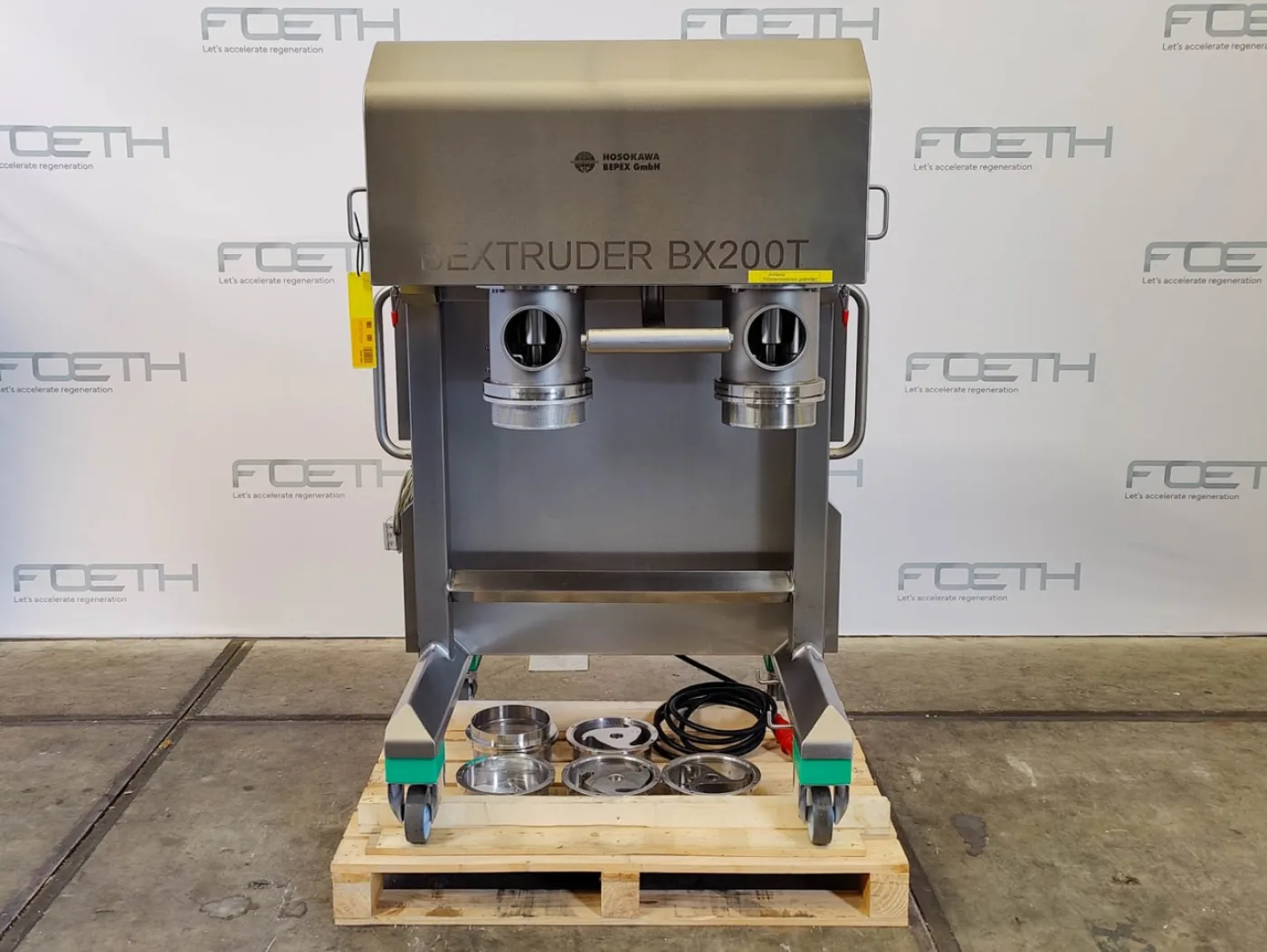 Hosokawa Bepex Bextruder BX-200 - Mixing extruder - 3