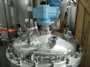 USED SOFAST STAINLESS STEEL 316L 511 LITERS ASEPTIC REACTOR WITH JACKET, AGITATION AND HEAT INSULATION