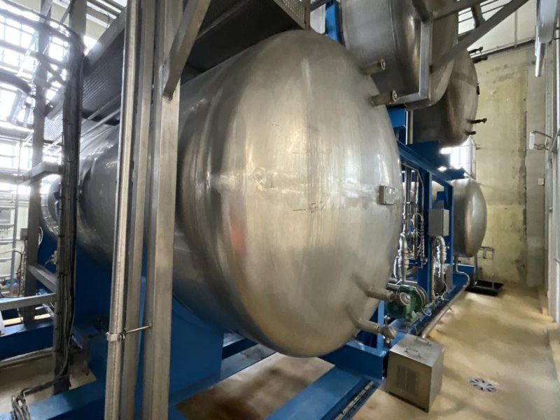 1976 Villanova Villanova 15000 Litre Stainless Steel Horizontal Syrup Storage Tank - S