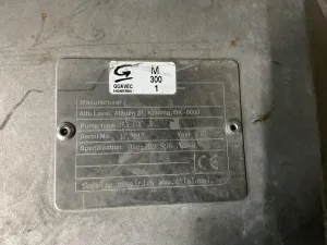 2014 Alfa Laval Alfa Laval SOLIDC-3 Stainless Steel Contact Parts Volute Centrifugal Pump