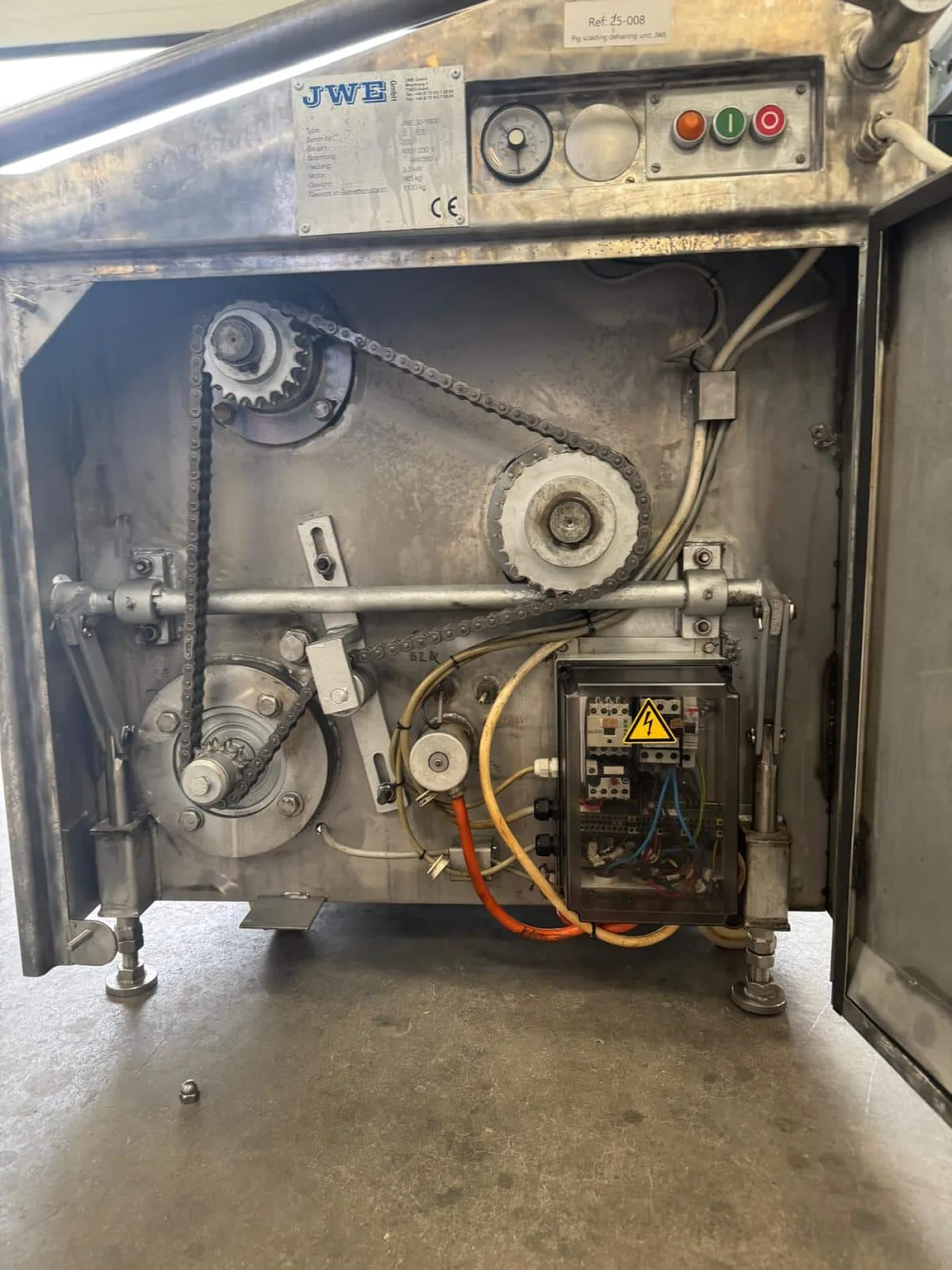 Pig scalding and dehairing unit – JWE - 4