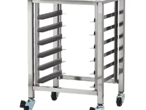TurboFan Stainless Steel Stand with Castors SK23 - islandcatering