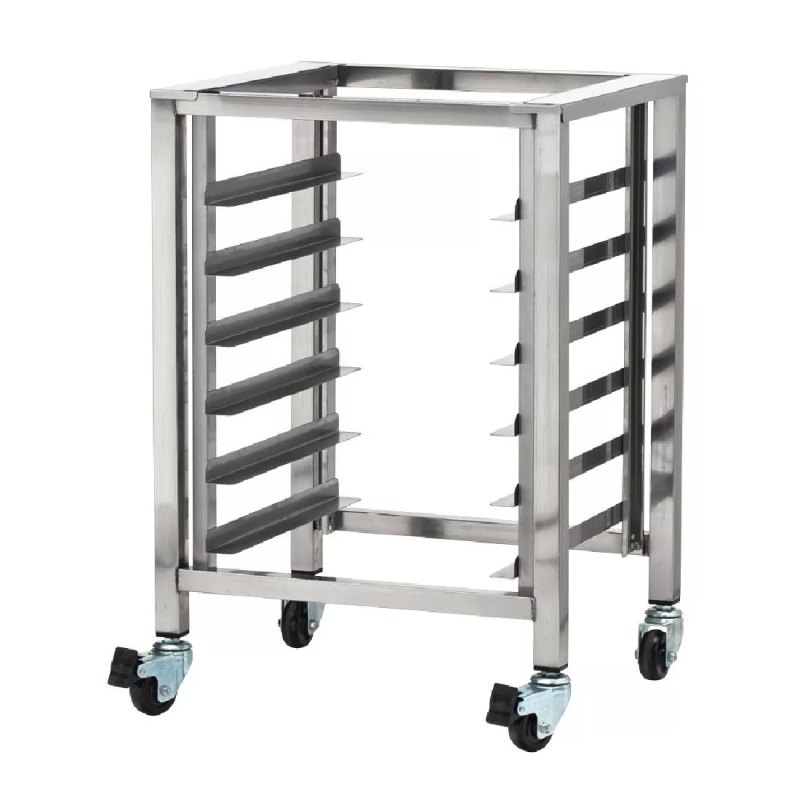 TurboFan Stainless Steel Stand with Castors SK23 - islandcatering