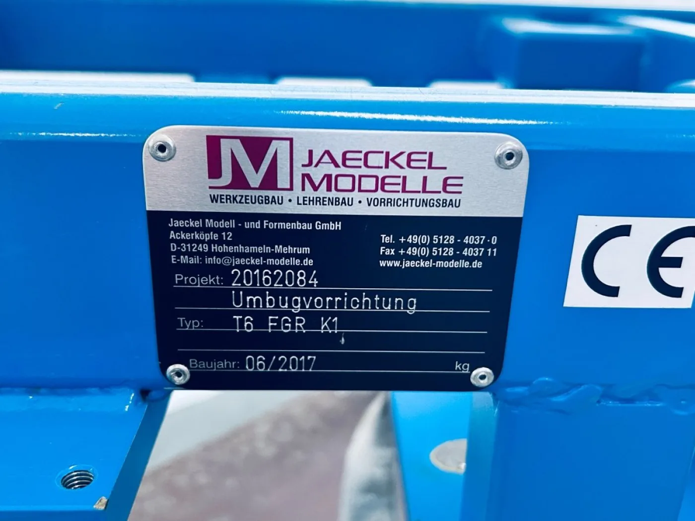 Jaeckel Modelle Umbugvorrichtung T6 FGR K1 - 4
