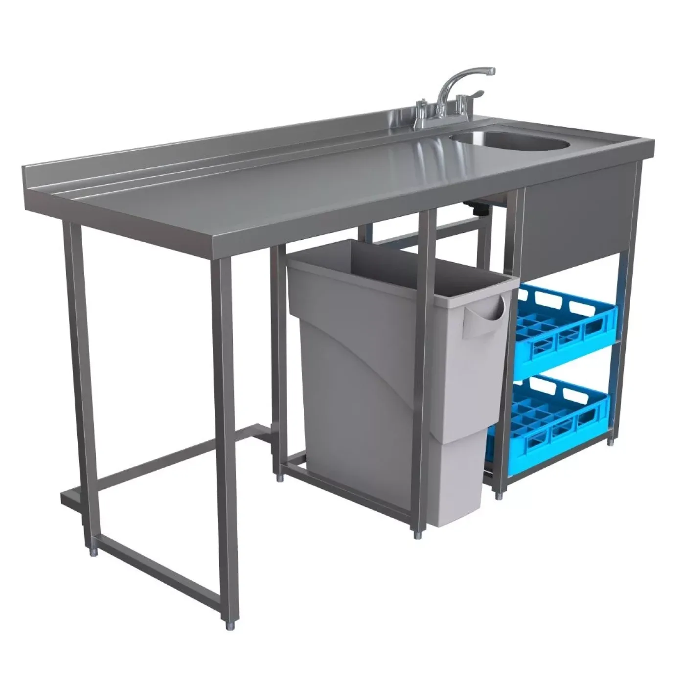Parry Modular Bar Glass Wash Station MB-GS5 - islandcatering - 1