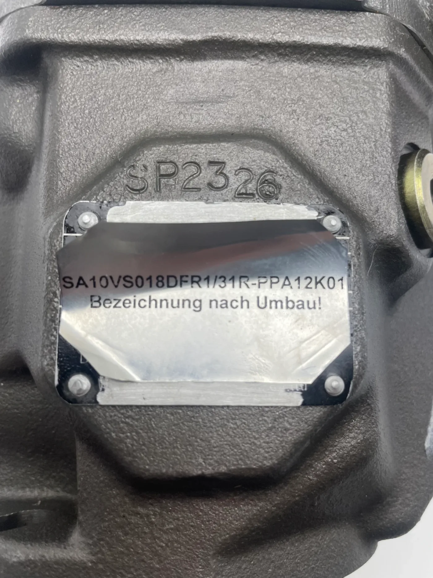 Axialkolbenpumpe SA10VS018DFR1/31R-PPA12K01 - 3