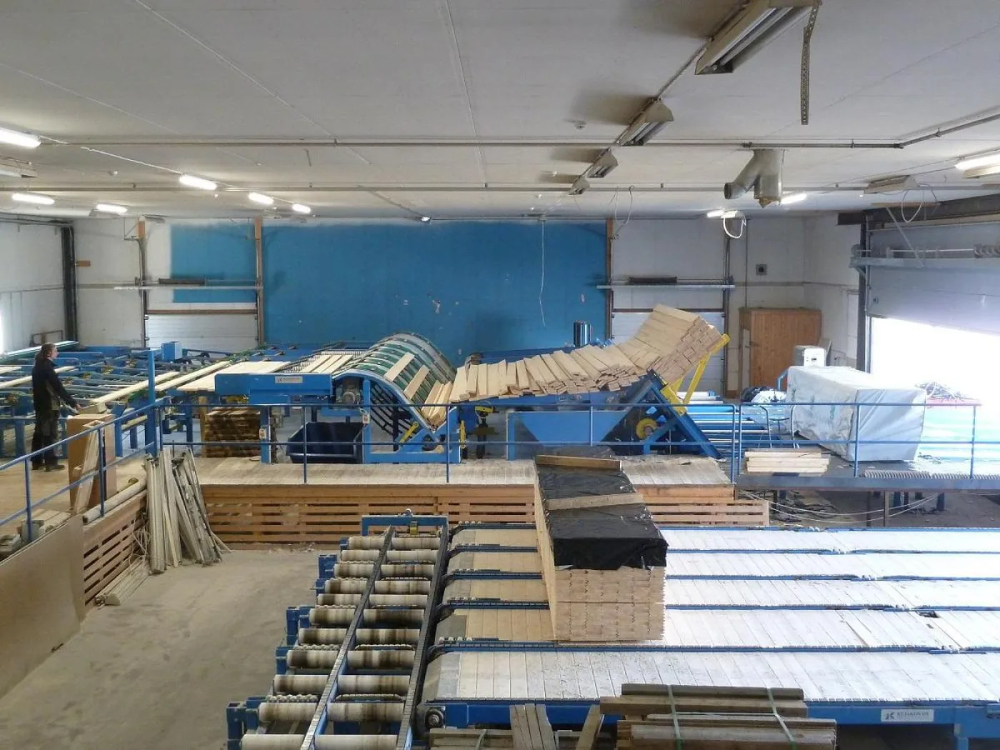 WACO - KUJAKON high speed planing and cutting line - 2