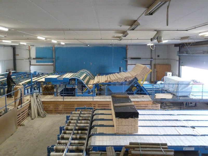 WACO - KUJAKON high speed planing and cutting line