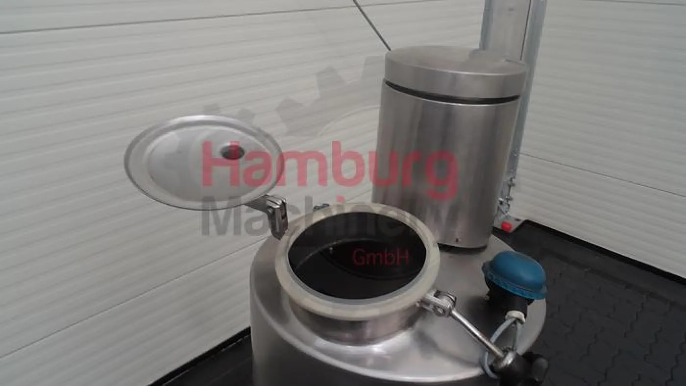Small single jacketed tank with propellor agitator, 120 liter - 5