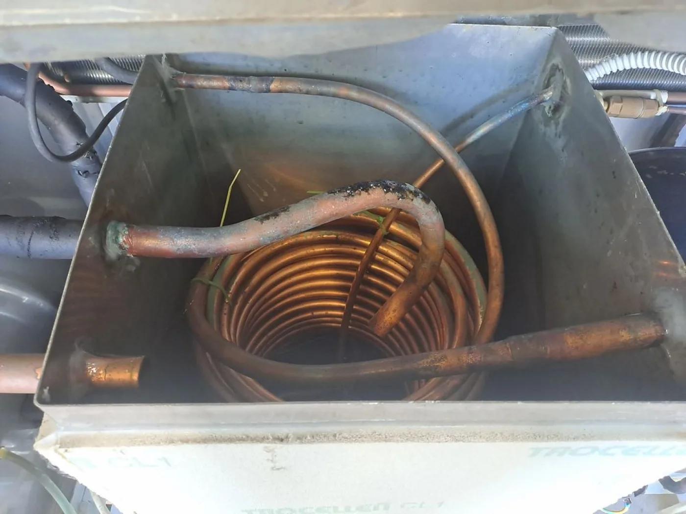 REFRIGERATED PLANT FRISO 4,5 KW IN STAINLESS STEEL, SECOND HAND MACHINE - 8