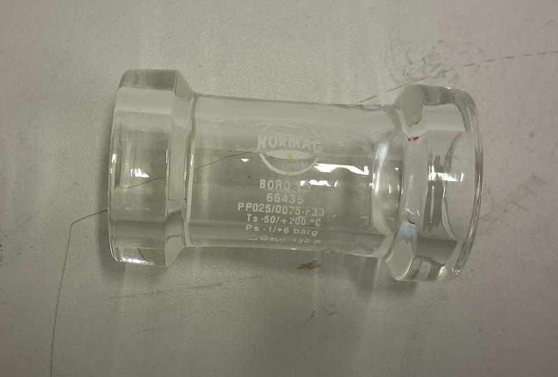 Normag Schauglasrohr aus Borosilikatglas 3.3 (Typ D)