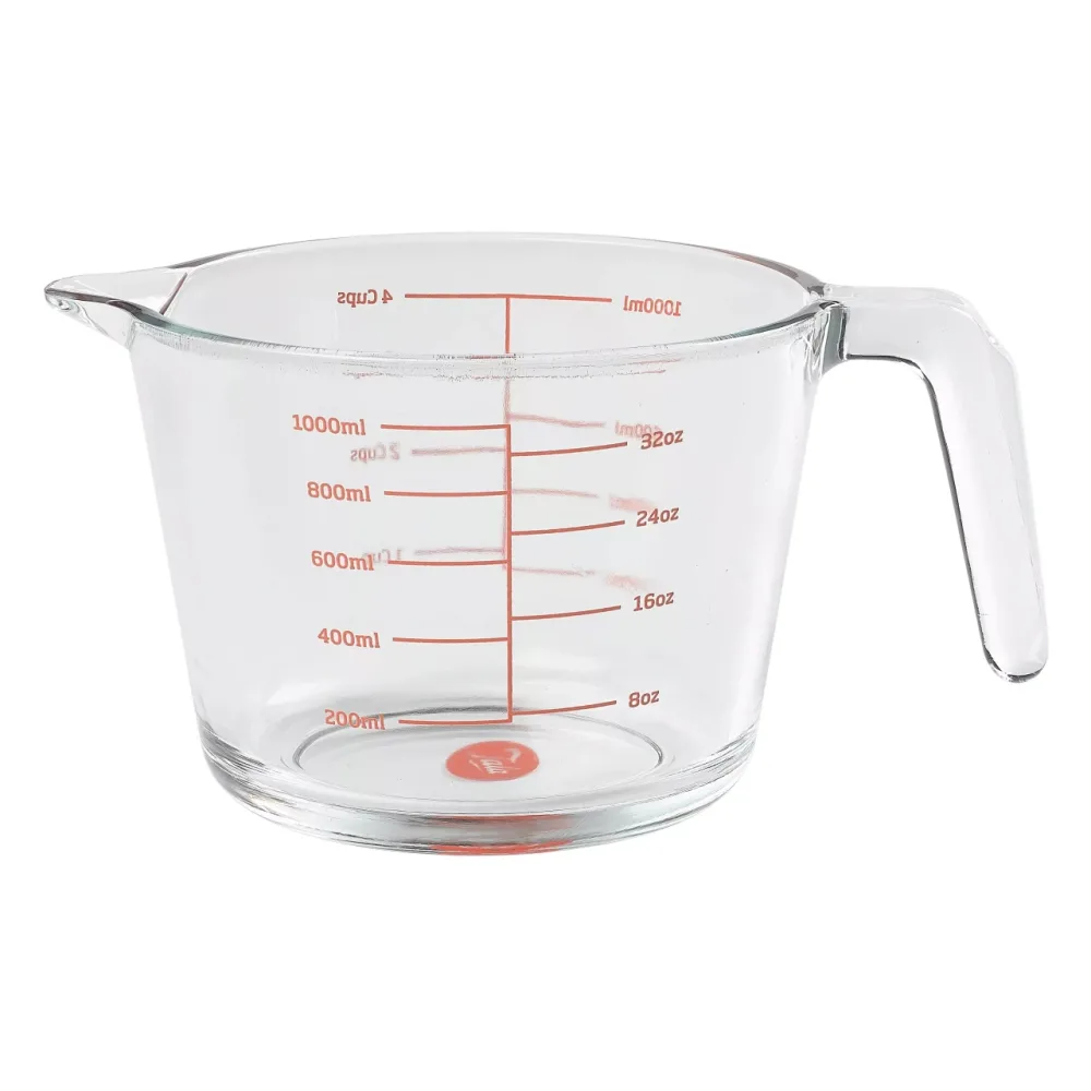 Tala 1 Litre glass measuring jug - islandcatering