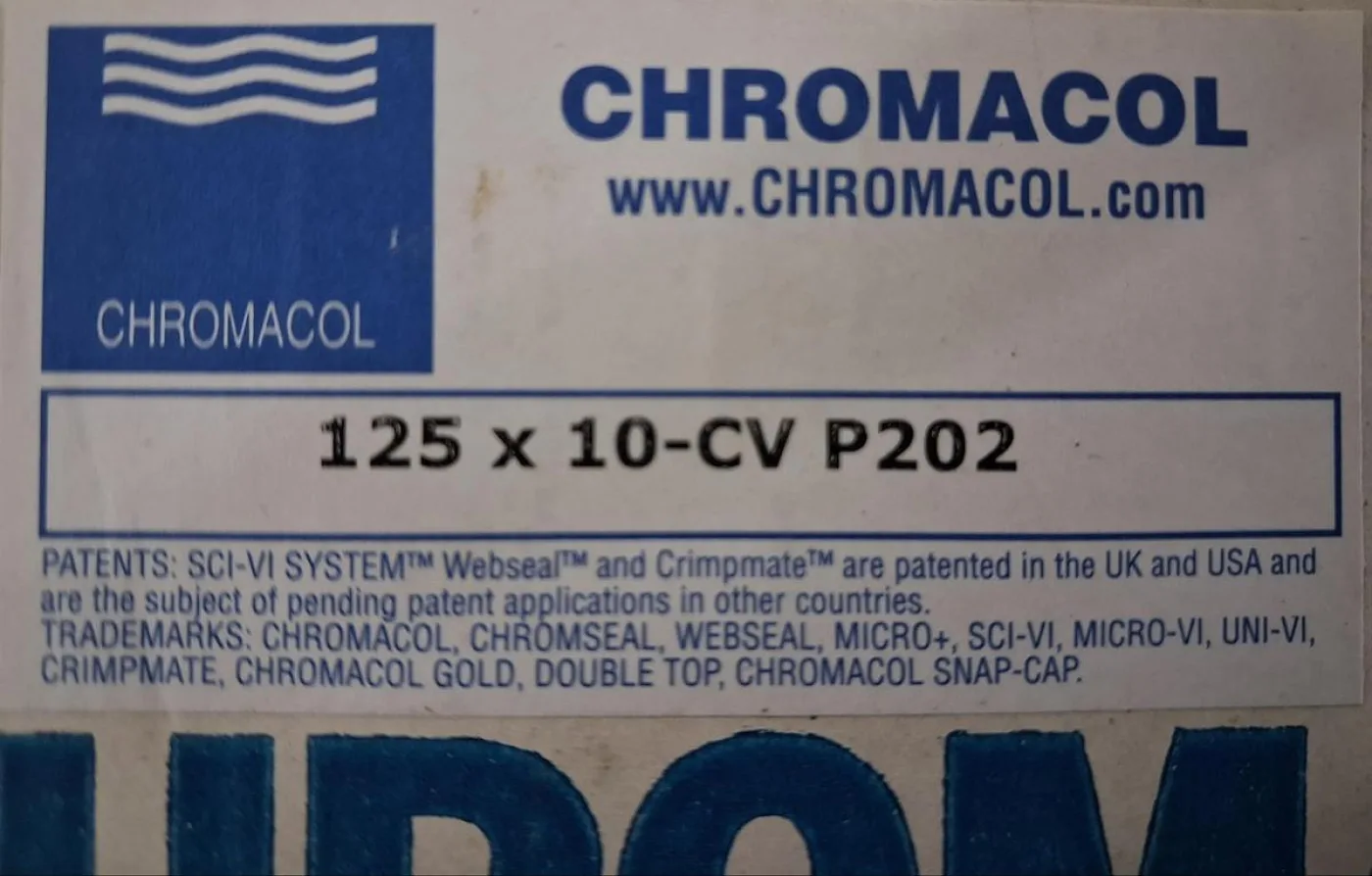Chromacol 10-CV P202 2 ml Crimp Top Vials (125 pcs) - 5