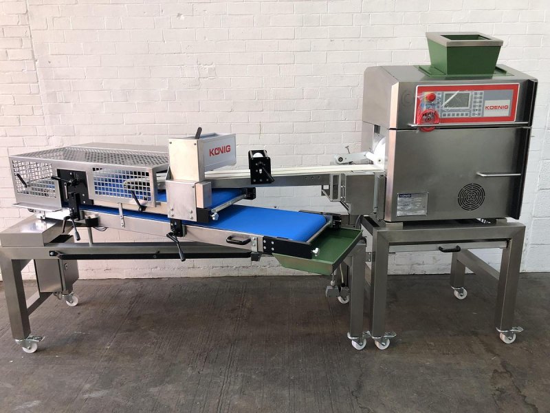 Konig Mini Rex Futura, 2 Pocket Roll Plant with forming station, fully remanufactured, like new
