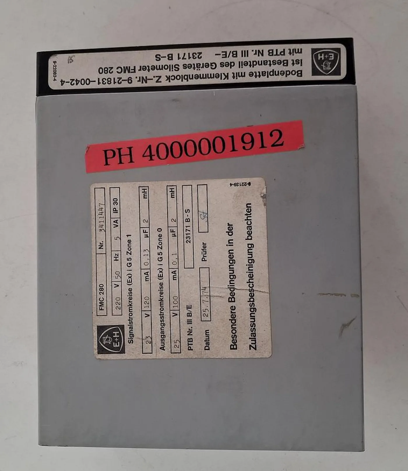 Endress+Hauser FMC 280 Level Measurement Amplifier - 3