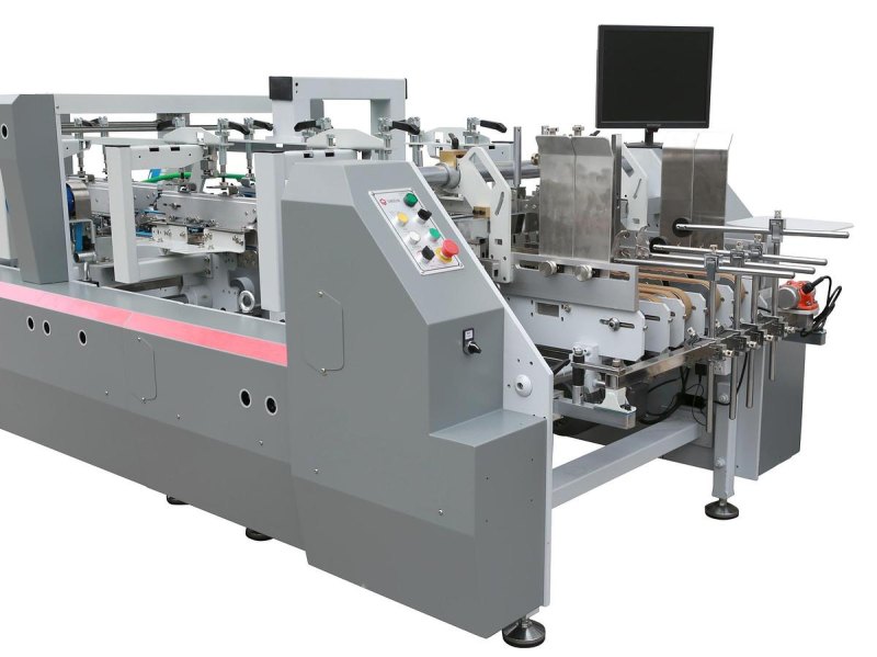 Straight Folder&Gluer800PC-B