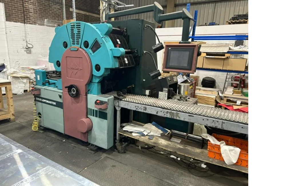 Halm EM4000 – 4 Colour Offset Envelope Overprinting Machine