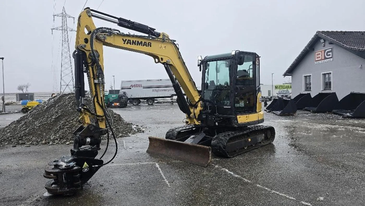 2020 Yanmar SV60-A Bagger mit JAK 250 Fällgreifer - 2