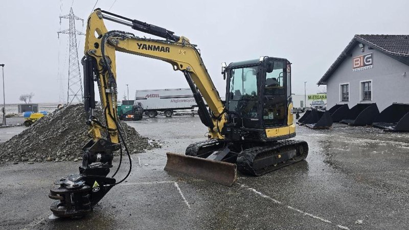 2020 Yanmar SV60-A Bagger mit JAK 250 Fällgreifer