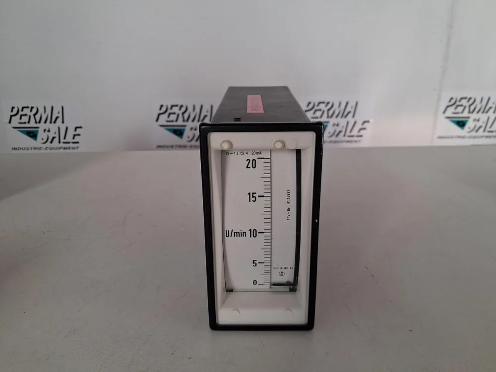 Camille Bauer Drehspulinstrument 4–20 mA 0–20 U/min Panel Meter
