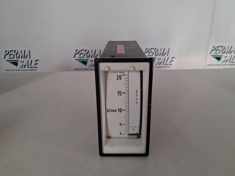 Camille Bauer Drehspulinstrument 4–20 mA 0–20 U/min Panel Meter