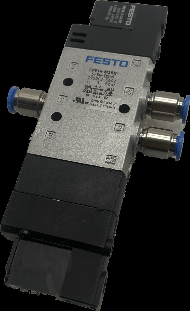 Festo Magnetventil CPE14-M1BH-5/3G-QS-6