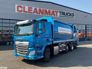 DAF FAG CF 340 Geesink 20m3 Welvaarts weighing system