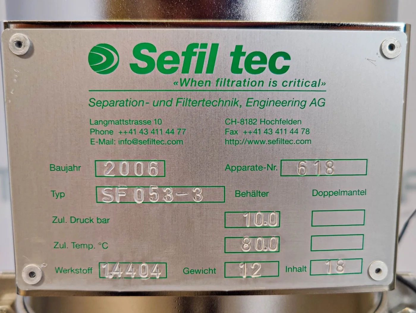 Sefil Tec - Candle filter - 4