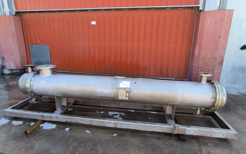 MAIVISA STAINLESS STEEL TUBULAR HEAT EXCHANGER – 25 M2