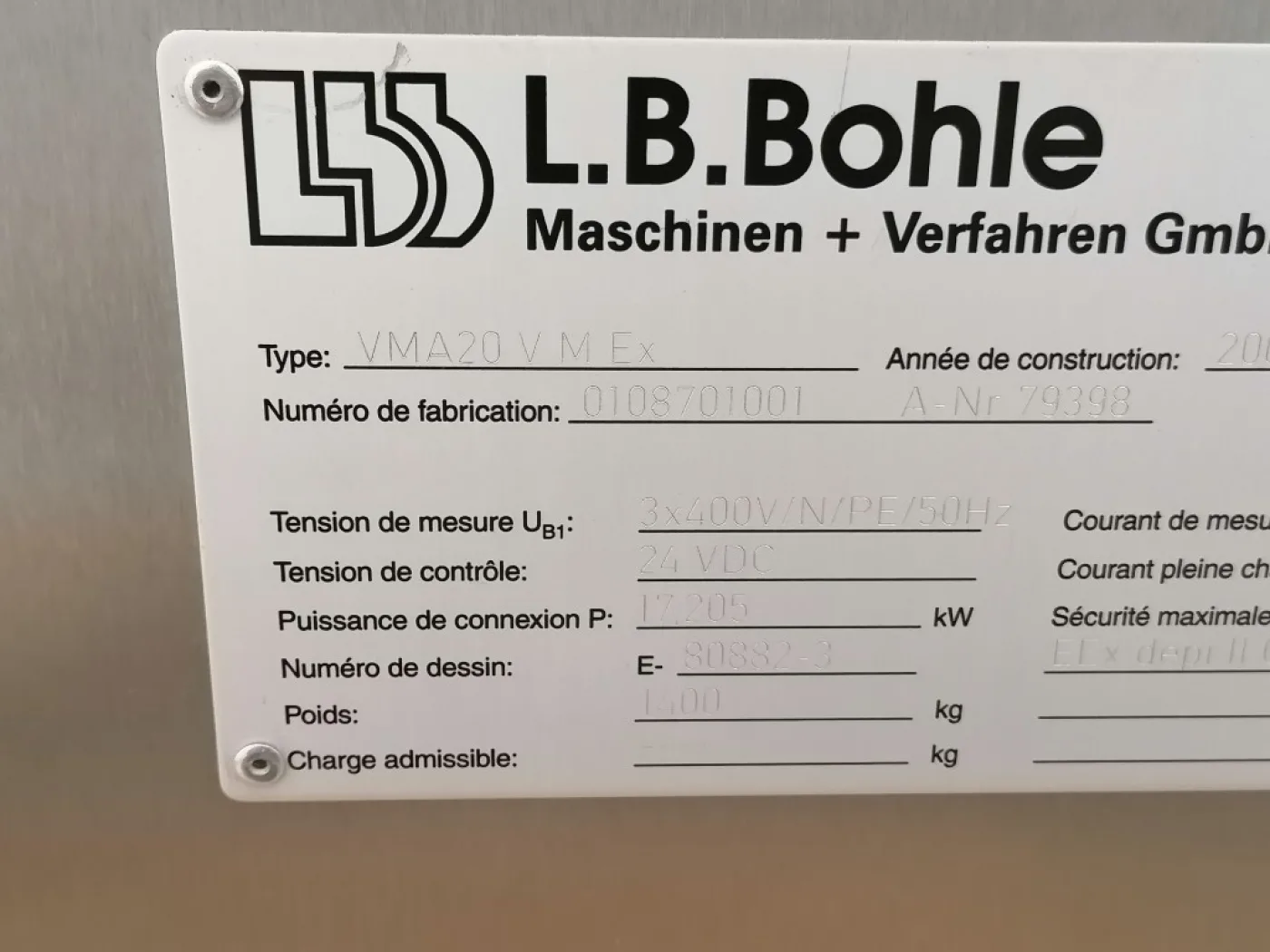 Bohle VMA20 V M Ex - Universal mixer - 5