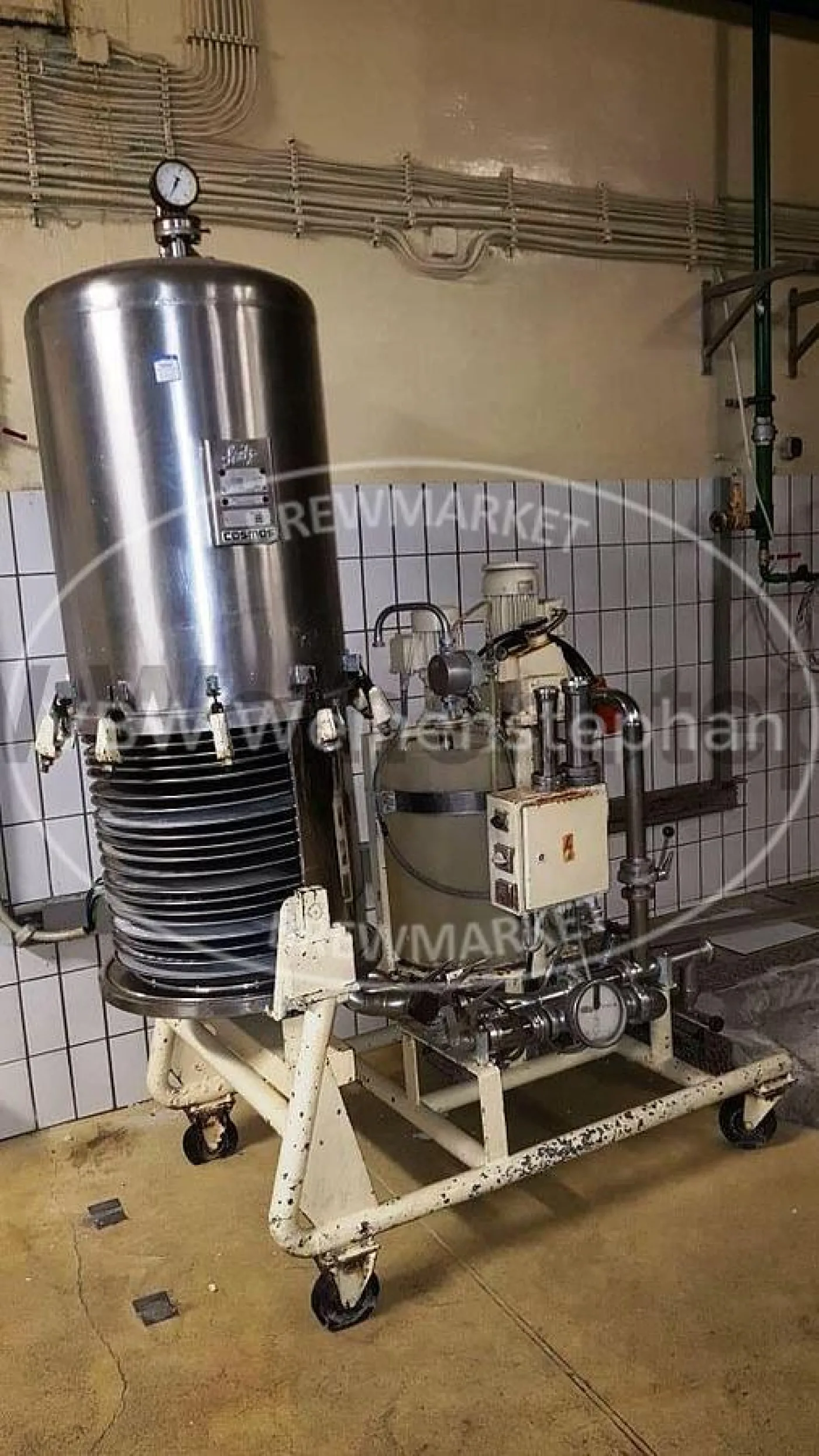 Kieselguhr filter, mobile - 4