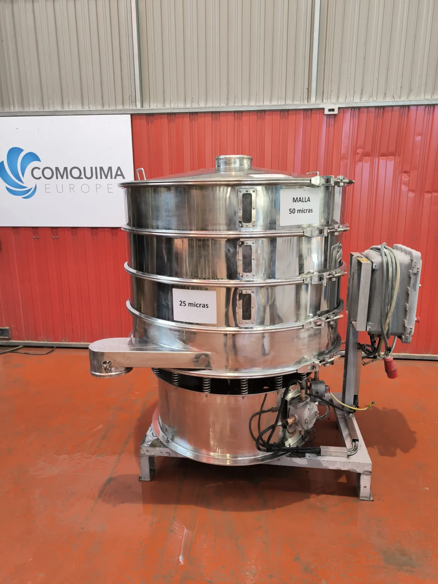 ATEX VIBRATORY SCREENER FOR LIQUIDS/SOLIDS FILTRA FTI1200 - 2