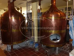 Two vessel brewhouse