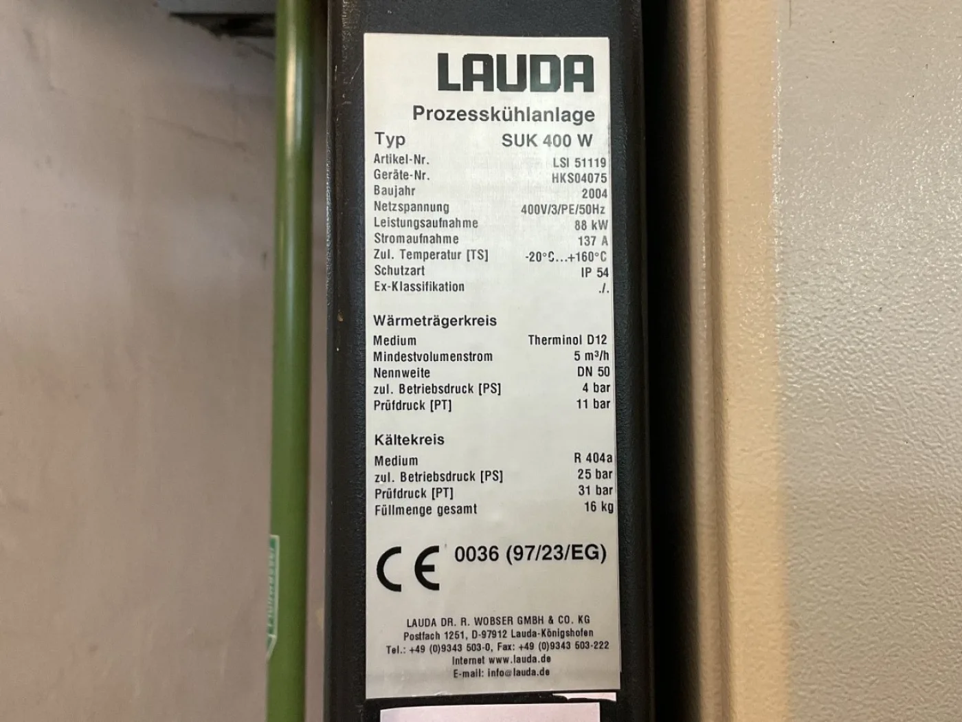 Lauda SUK 400 W - Temperature control unit - 3