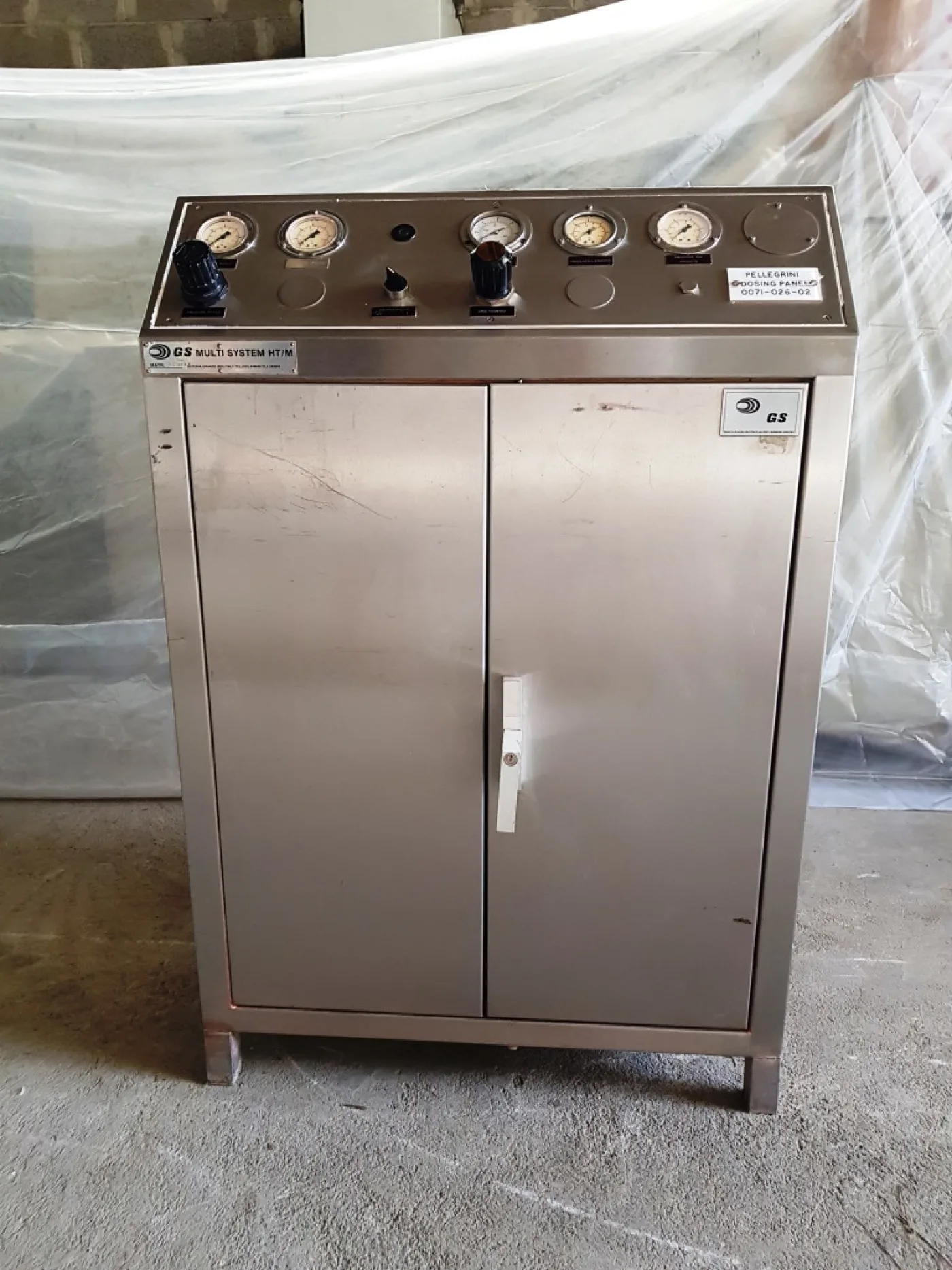 POMPA DI DOSAGGIO E QUADRO COMANDI BASSINA GS MULTI SYSTEM HT/M - 1