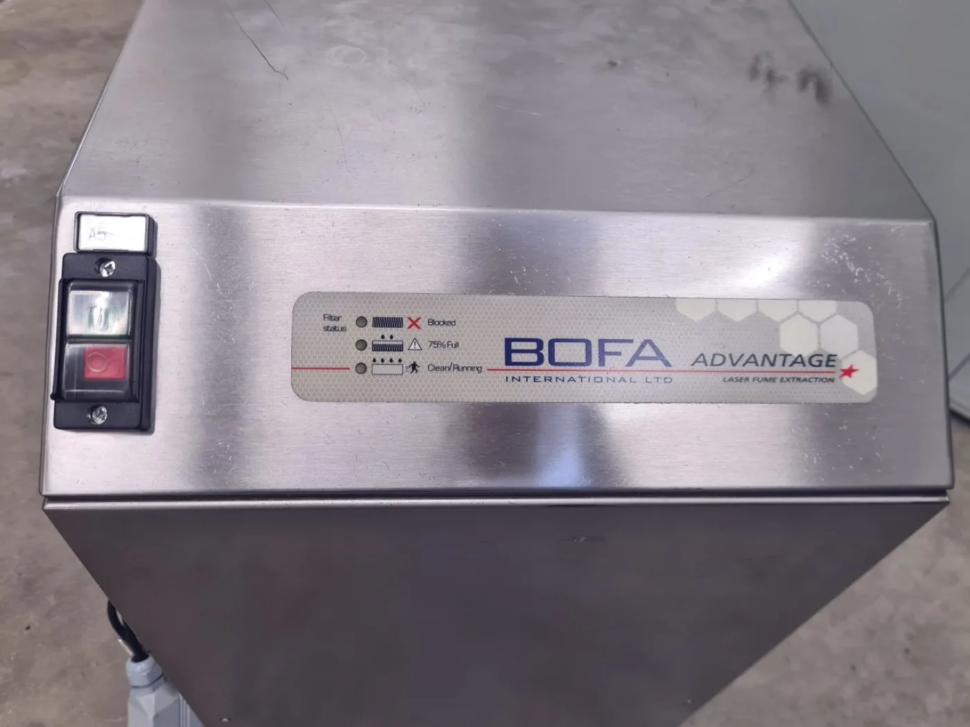 ESTRATTORE FUMI LASER – BOFA – MOD.AD 180 - 3